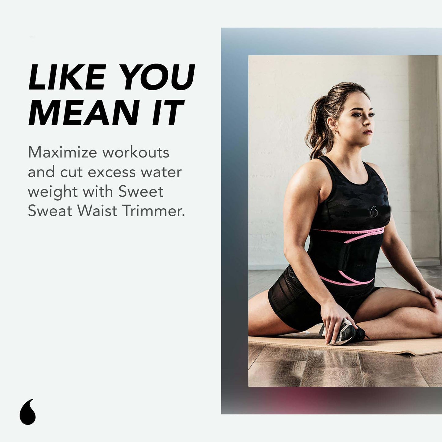 Fitness Sweat Waist Belt