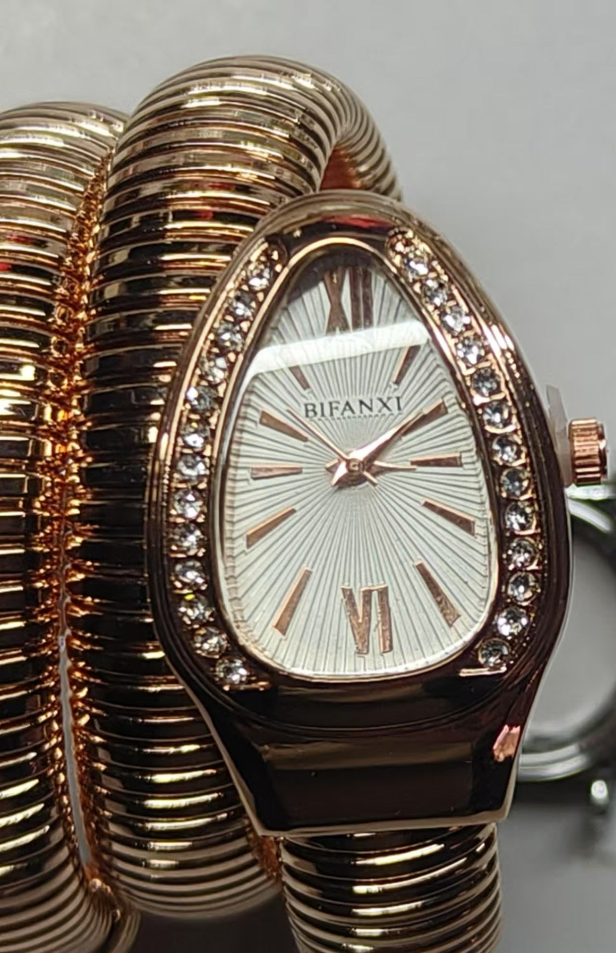 Fashion Snake Bracelet Quartz Watch