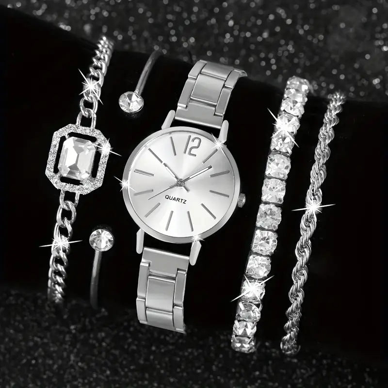 High-quality steel bracelet ladies' watch