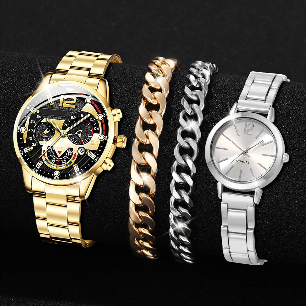High-quality steel bracelet ladies' watch