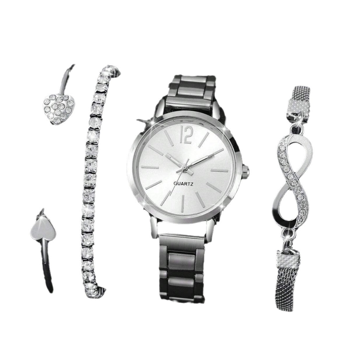High-quality steel bracelet ladies' watch