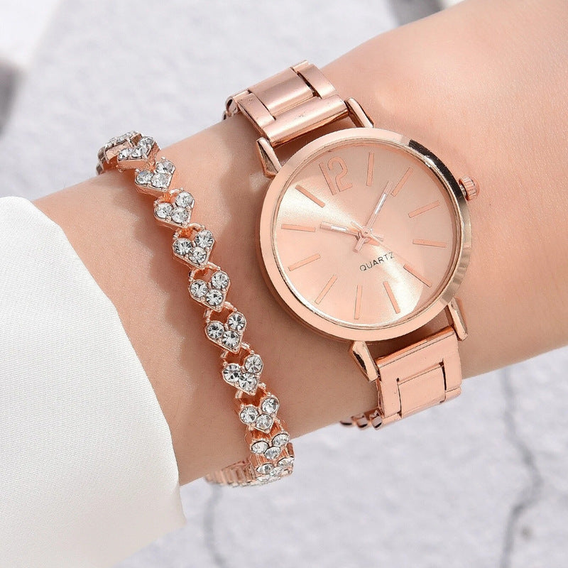 High-quality steel bracelet ladies' watch