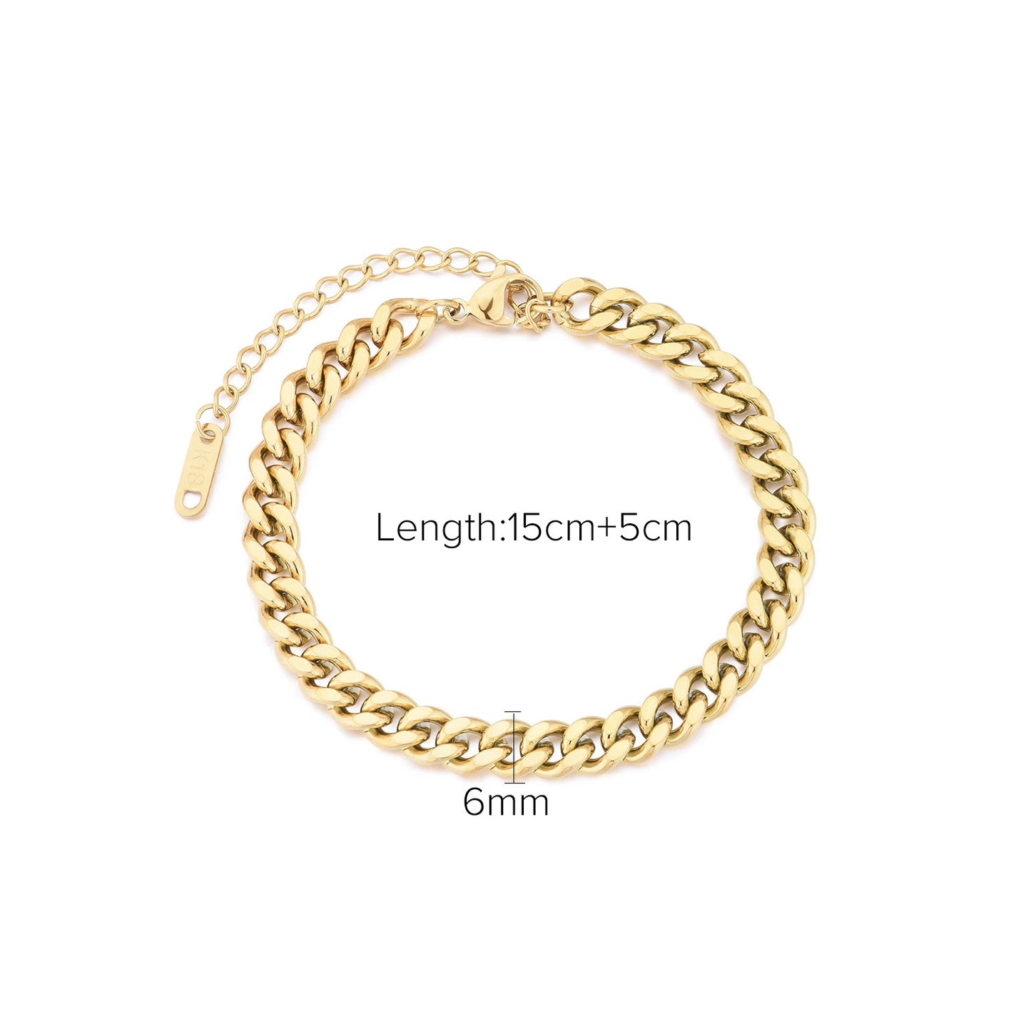 Electroplated Stainless Steel Bracelet