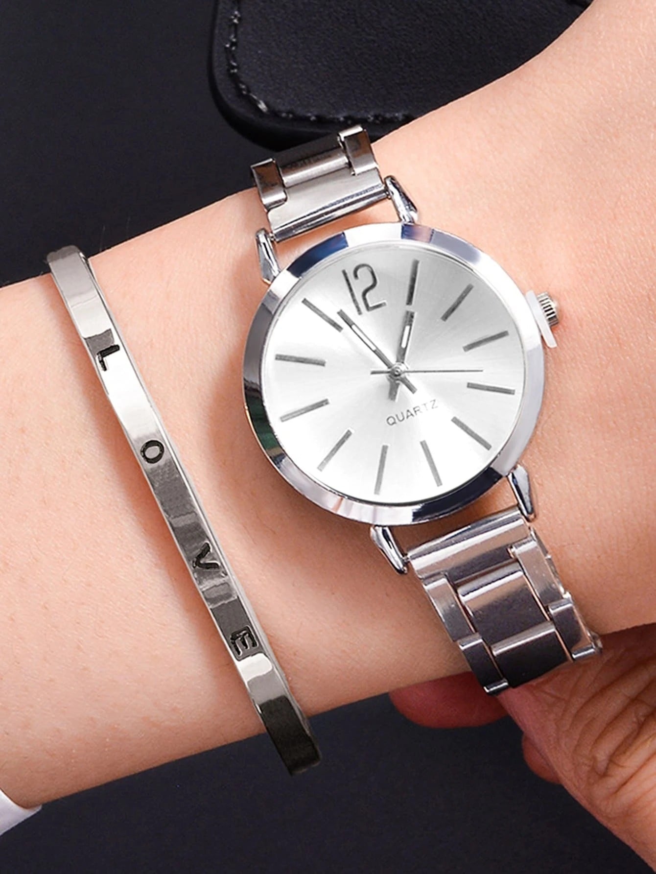 High-quality steel bracelet ladies' watch