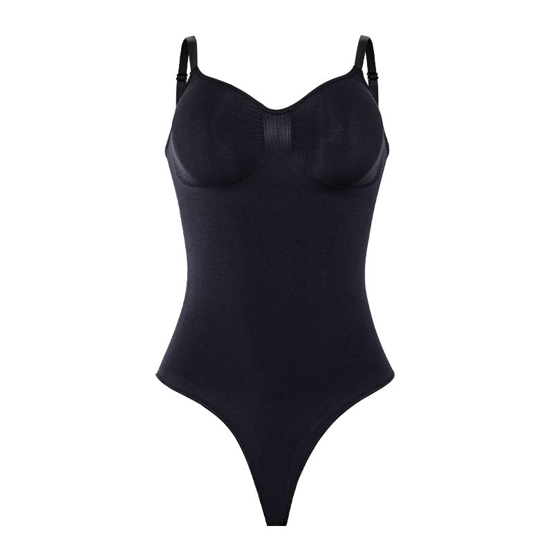 Women's Nylon Shaping Bodysuit with Tummy Control