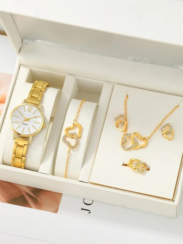 High-quality steel bracelet ladies' watch
