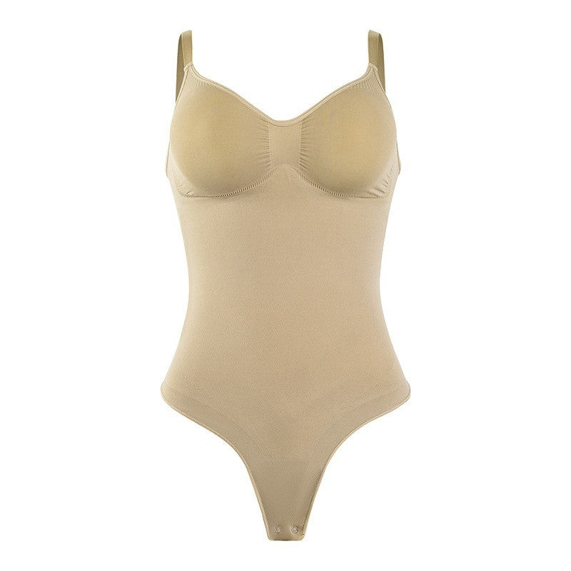 Women's Nylon Shaping Bodysuit with Tummy Control