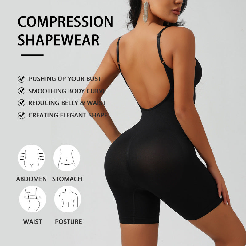 A slimming and body-shaping garment