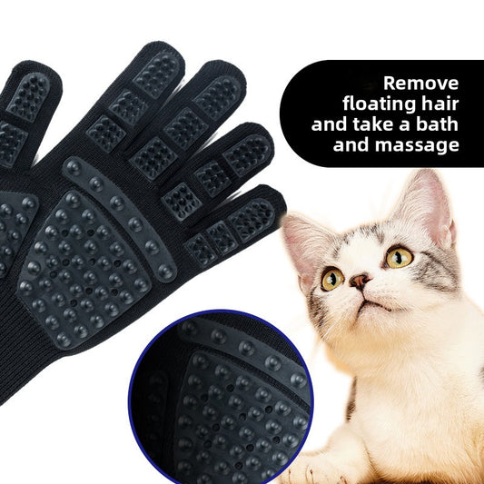 Pet Hair Removal Massage Glove