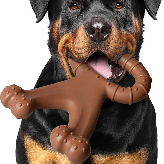 Indestructible Nylon Dog Chew Toy for Dental Health