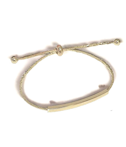 METAL BAR PULL BRACELET